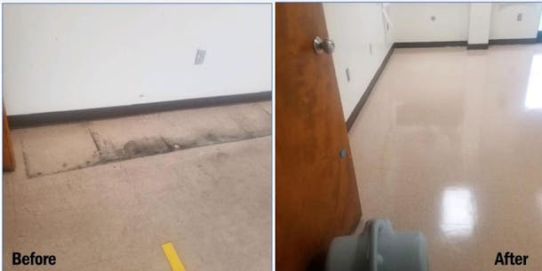 Property Management Cleaning Before and after